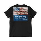 Never Back Down Never Surrender ''Charlie Krik'' V-Neck