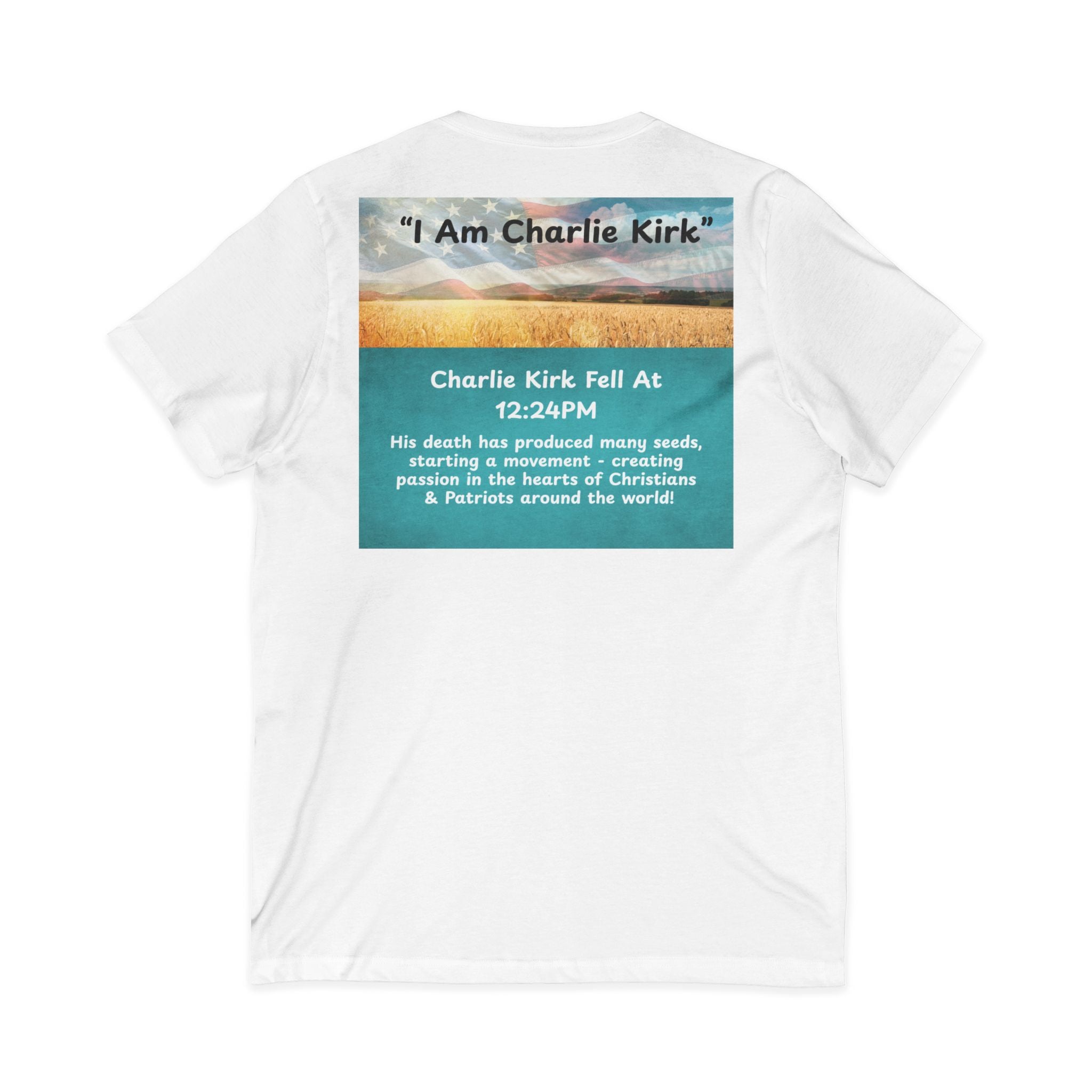 I Am Charlie Krik V-Neck