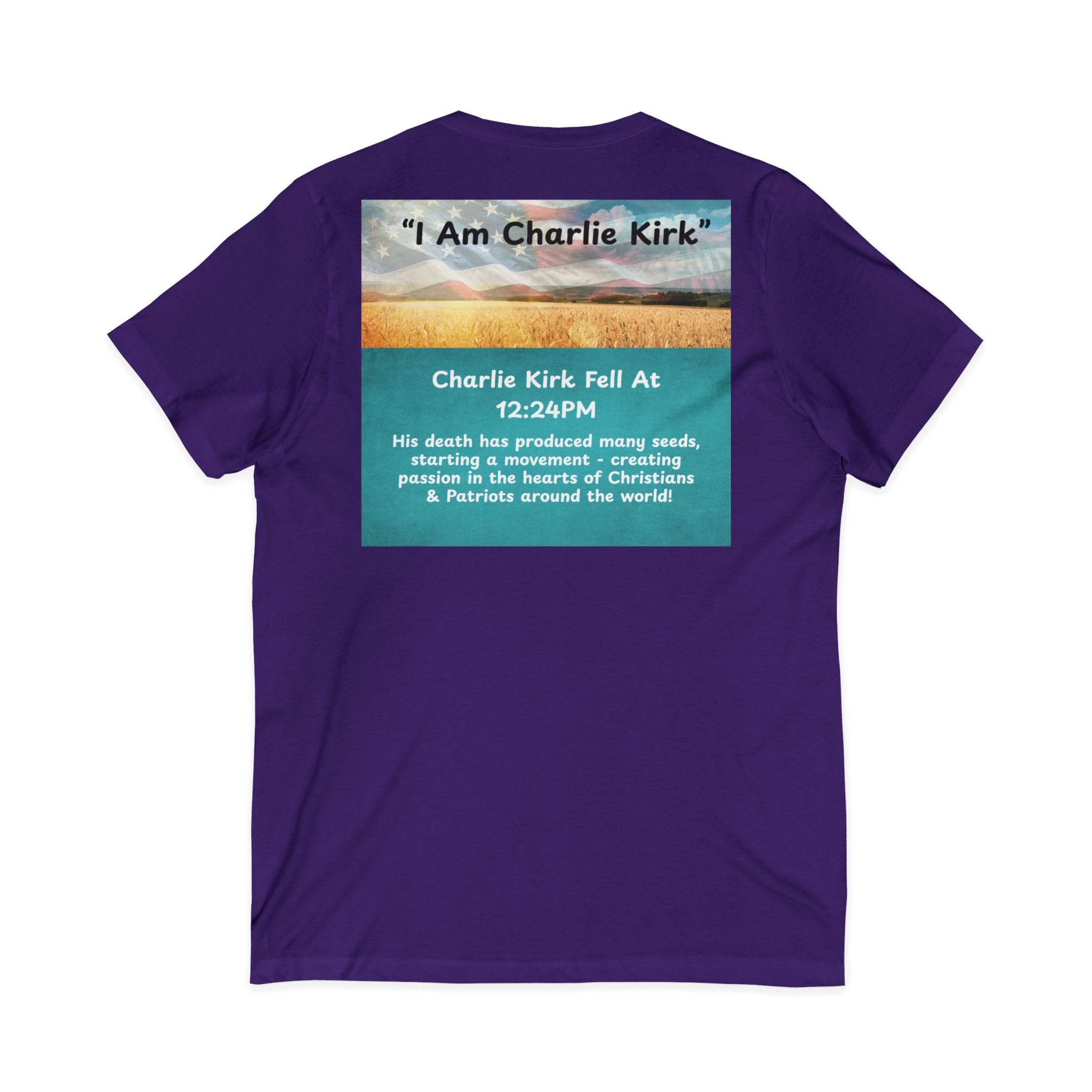 I Am Charlie Krik V-Neck