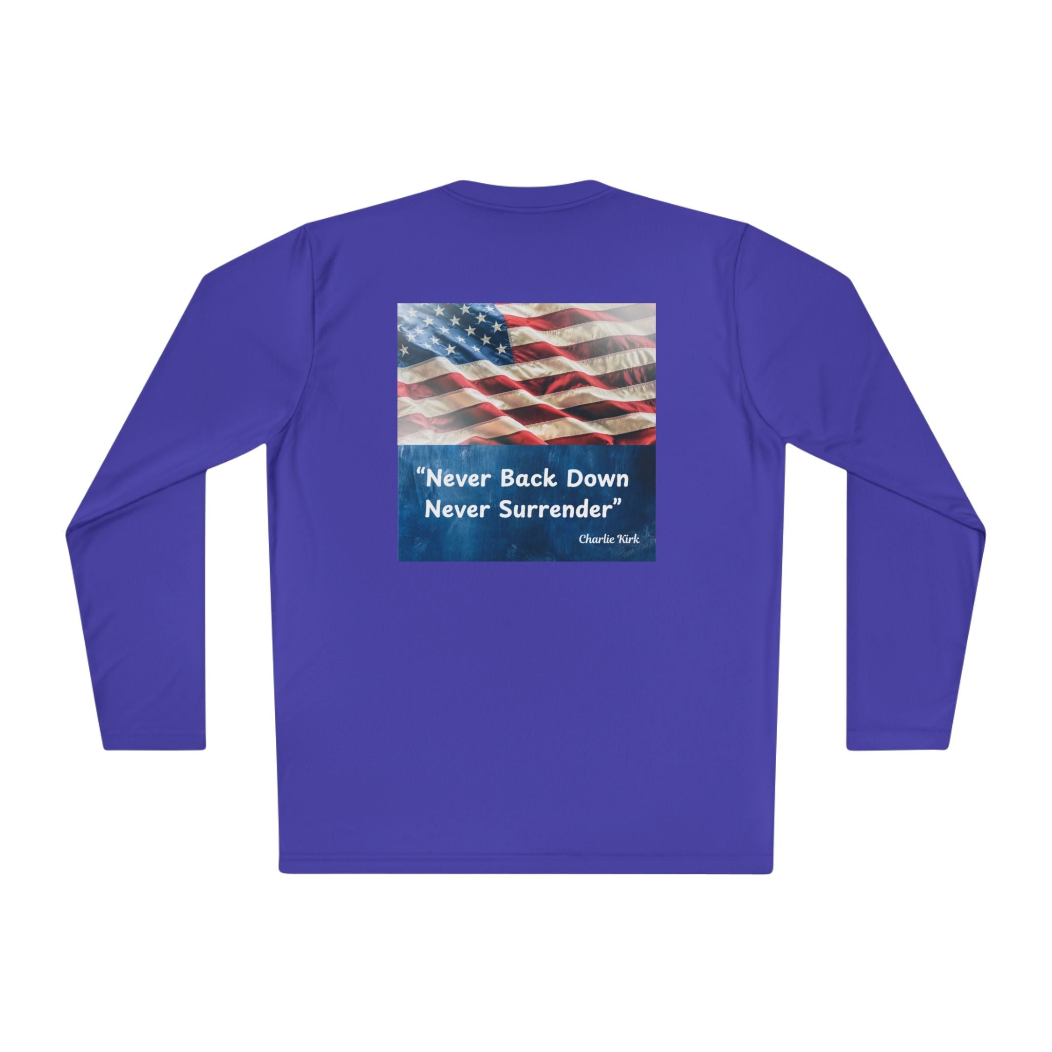 Never Back Down Never Surrender ''Charlie Krik'' Full Sleeve